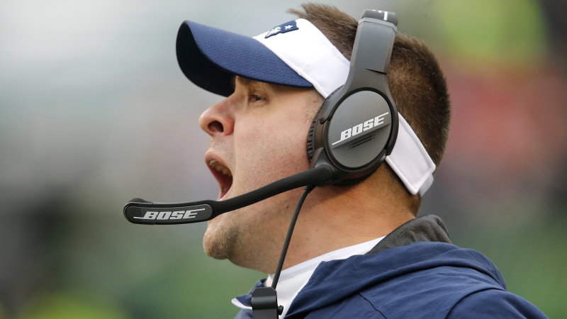New England Patriots offensive coordinator Josh McDaniels