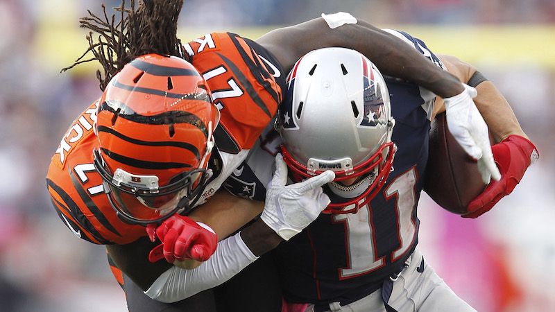 Patriots wide receiver Julian Edelman