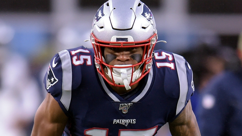 Patriots wide receiver N'Keal Harry
