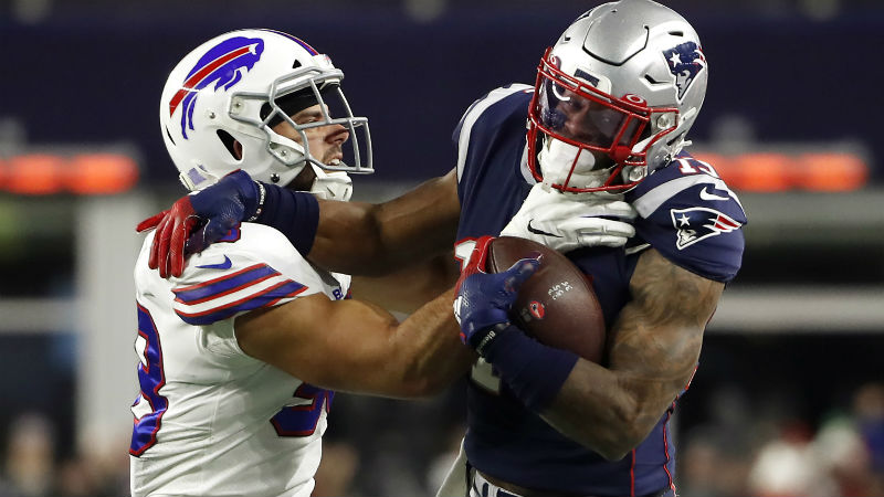 New England Patriots wide receiver N'Keal Harry