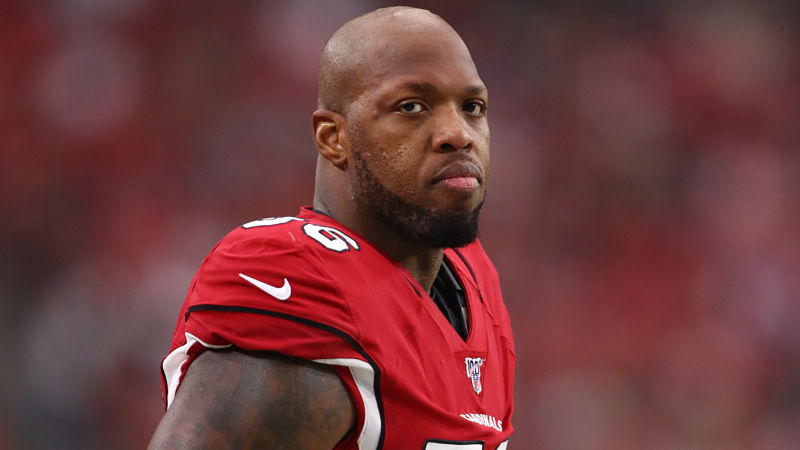 Linebacker Terrell Suggs