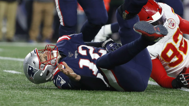 New England Patriots quarterback Tom Brady