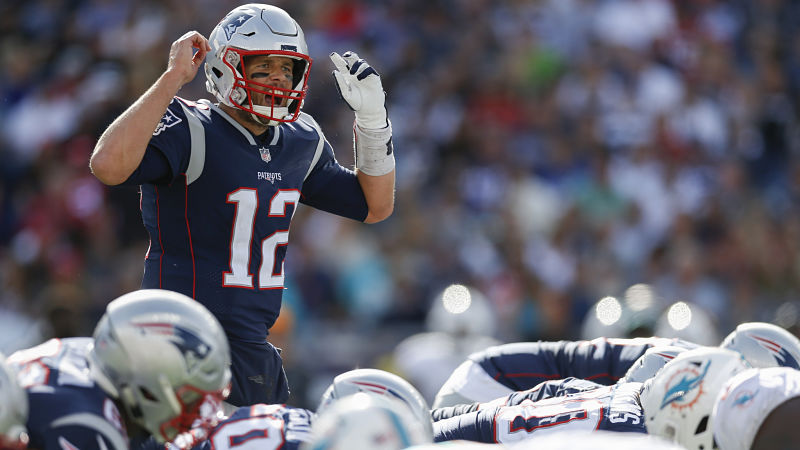 New England Patriots quarterback Tom Brady