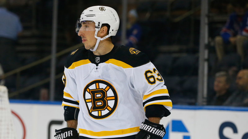 Boston Bruins winger Brad Marchand