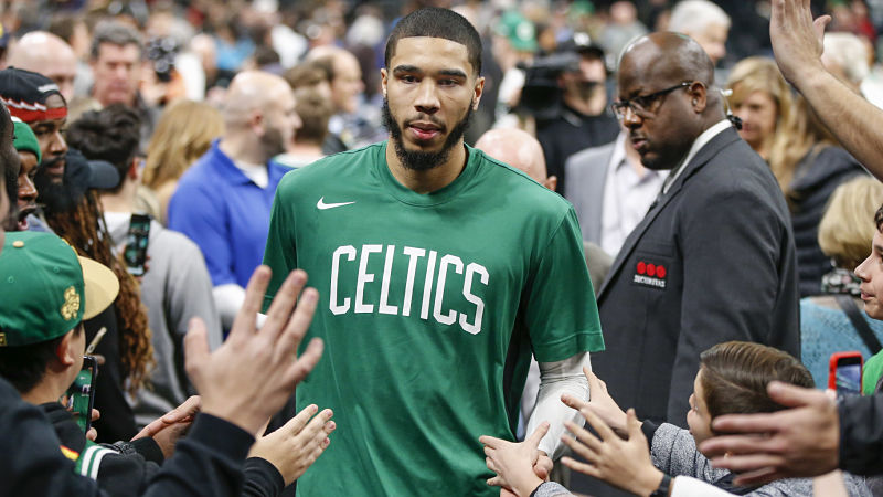 Boston Celtics forward Jayson Tatum