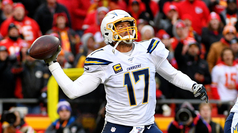 Los Angeles Chargers quarterback Philip Rivers