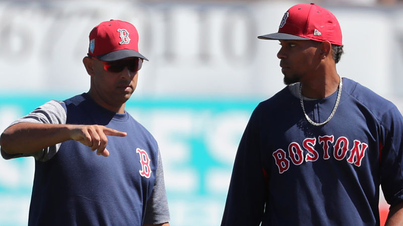 Alex Cora, Xander Bogaerts