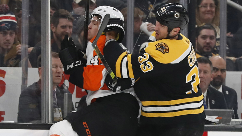 Boston Bruins Defenseman Zdeno Chara