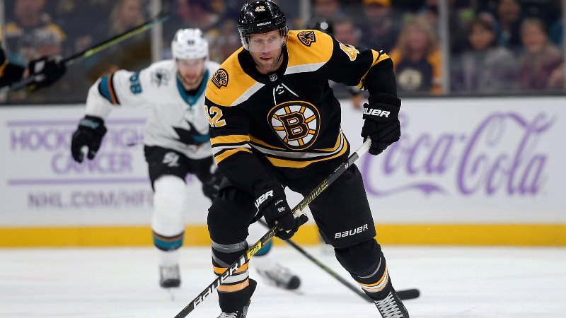 Bost Bruins forward David Backes
