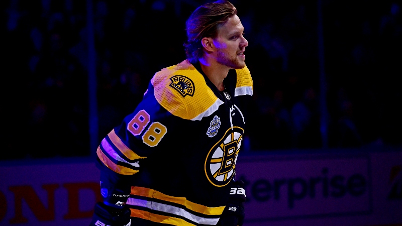Boston Bruins right wing David Pastrnak