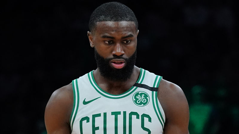 Boston Celtics guard Jaylen Brown