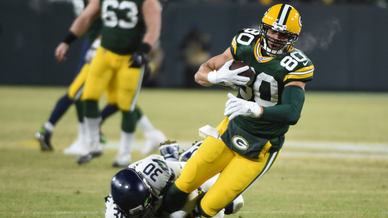 Green Bay Packers Tight End Jimmy Graham