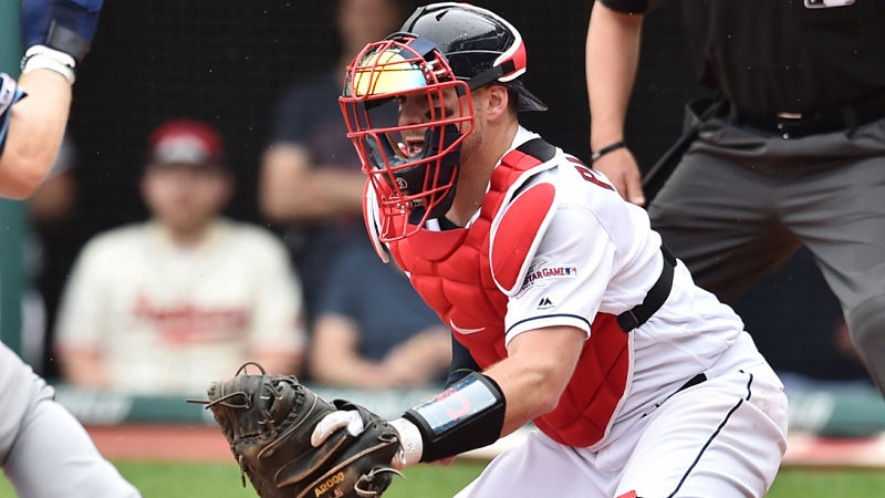Boston Red Sox catcher Kevin Plawecki