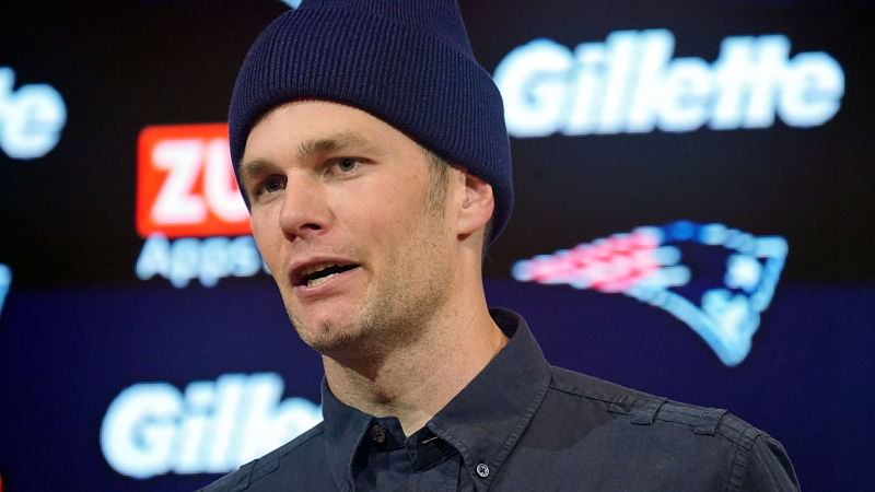 New England Patriots quarterback Tom Brady