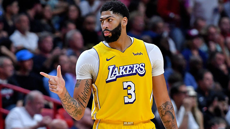 Los Angeles Lakers forward Anthony Davis