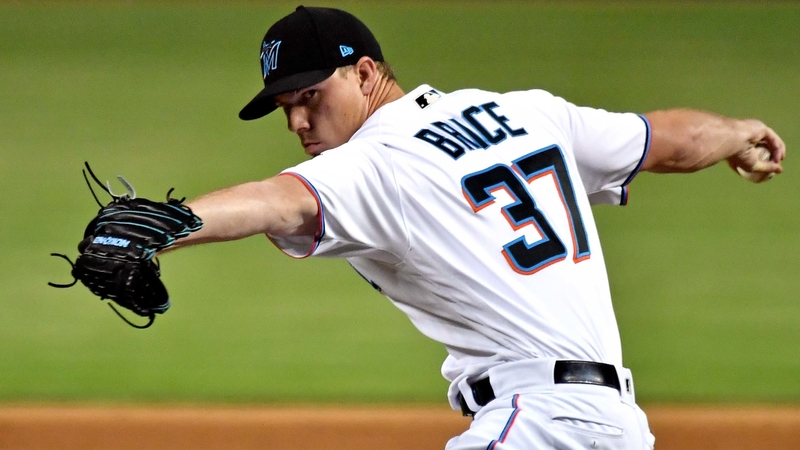 Marlins reliever Austin Brice