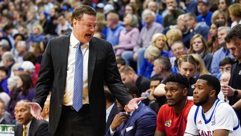 Kansas coach Bill Self