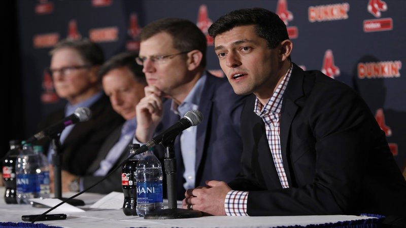 Red Sox chief baseball officer Chaim Bloom