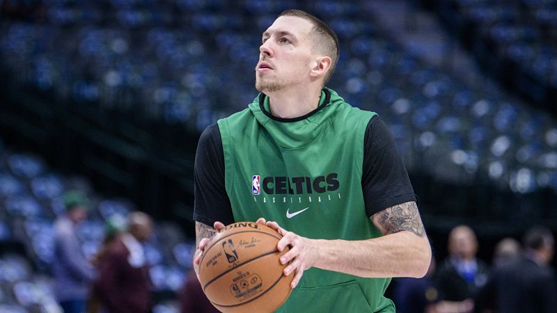Boston Celtics forward Daniel Theis
