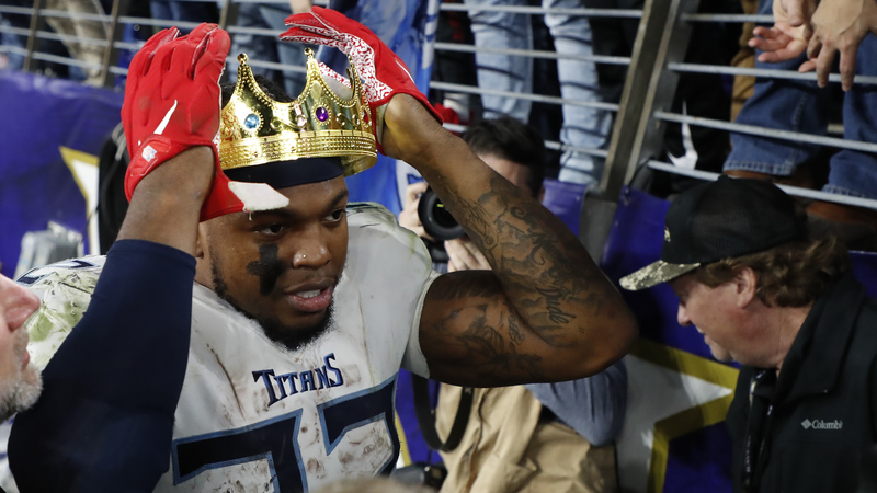 Titans running back Derrick Henry