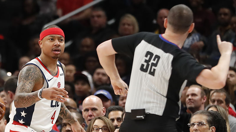 Washington Wizards guard Isaiah Thomas