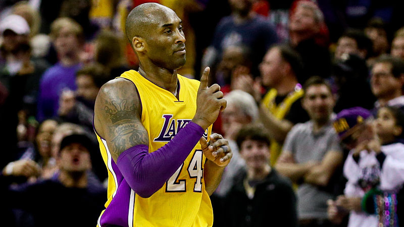 Los Angeles Lakers forward Kobe Bryant