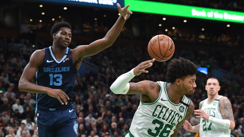 Celtics guard Marcus Smart