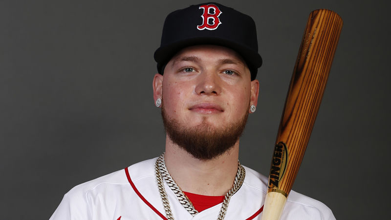 Boston Red Sox outfielder Alex Verdugo