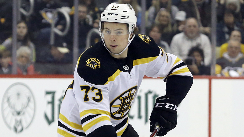 Boston Bruins Defenseman Charlie McAvoy