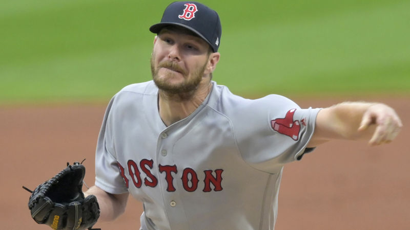 Boston Red Sox pitcher Chris Sale