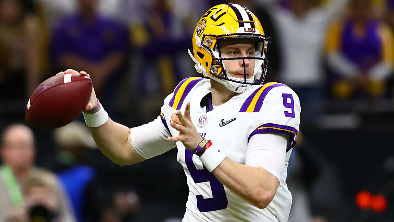 NFL draft prospect Joe Burrow