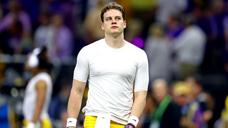 NFL draft prospect Joe Burrow