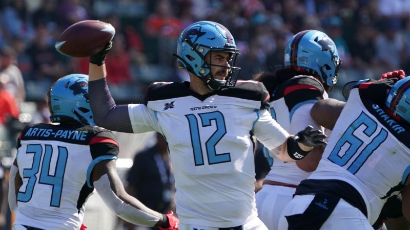 Dallas Renegades quarterback Landry Jones
