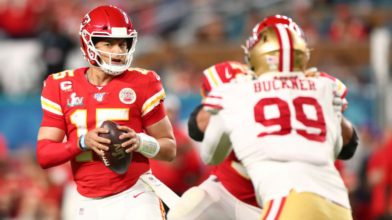 Kansas City Chiefs quarterback Patrick Mahomes