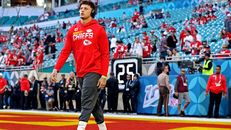 Kansas City Chiefs quarterback Patrick Mahomes