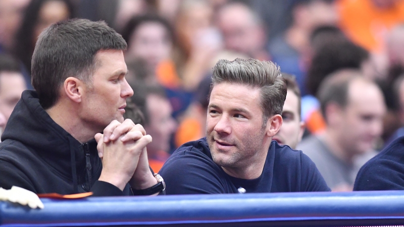 New England Patriots Tom Brady, Julian Edelman