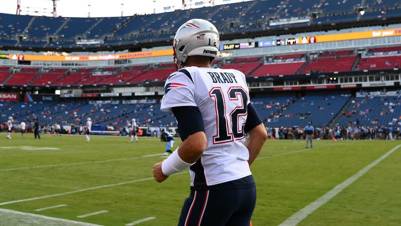 New England Patriots quarterback Tom Brady