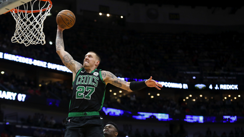 Boston Celtics center Daniel Theis
