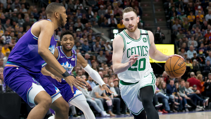 Boston Celtics forward Gordon Hayward