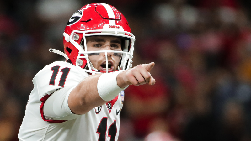Georgia Bulldogs quarterback Jake Fromm