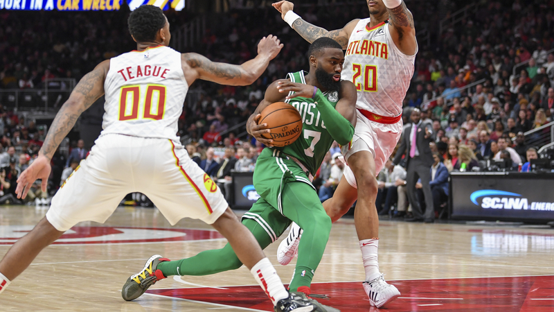 Boston Celtics guard Jaylen Brown