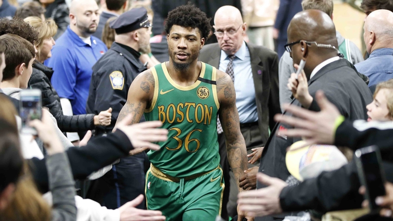 Boston Celtics guard Marcus Smart
