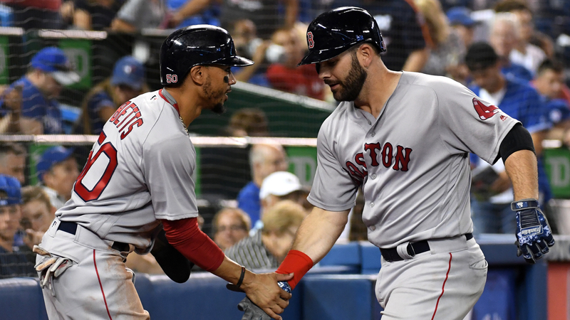 Boston Red Sox first baseman Mitch Moreland