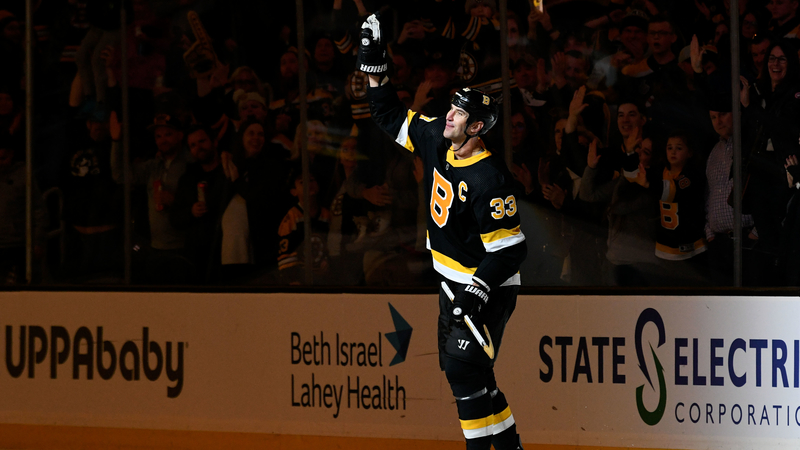 Boston Bruins defenseman Zdeno Chara