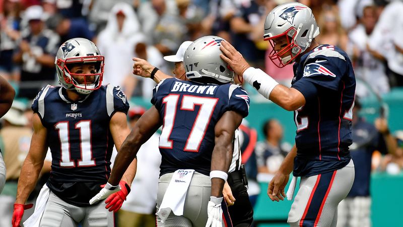 Tampa Bay Buccaneers Quarterback Tom Brady And NFL Free Agent wide receiver Antonio Brown
