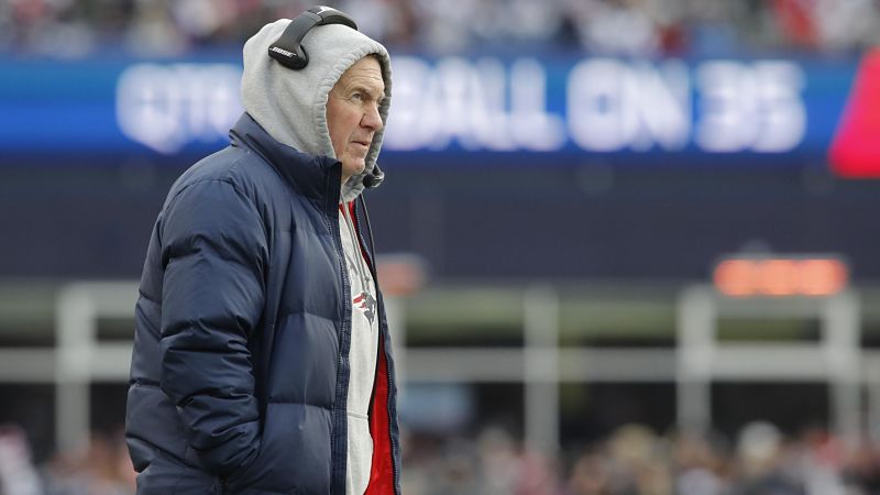 New England Patriots head coach Bill Belichick