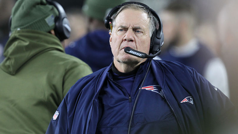 New England Patriots head coach Bill Belichick