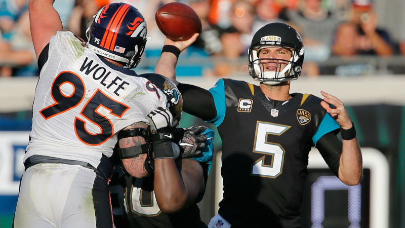 Jacksonville Jaguars quarterback Blake Bortles
