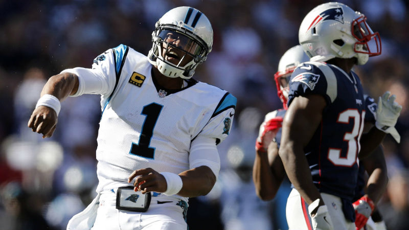 Carolina Panthers quarterback Cam Newton