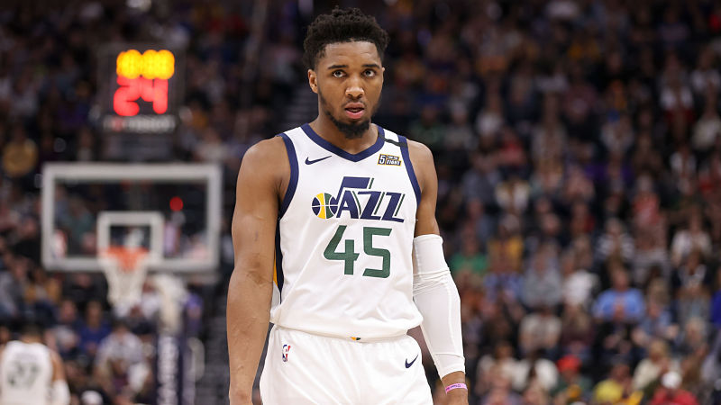 Utah Jazz guard Donovan Mitchell